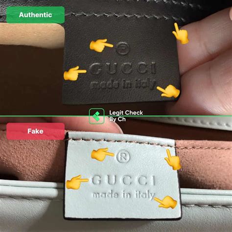 gucci fake vs original|gucci legit check.